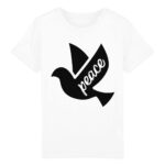 Peace T-shirt enfant 100% coton bio