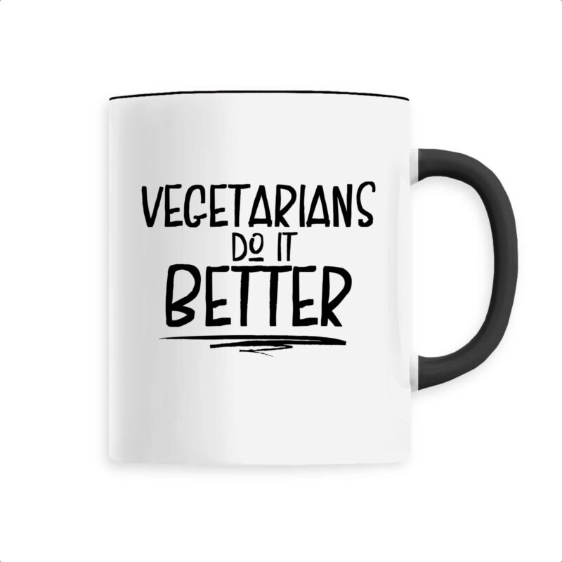 Vegetarians Do It Better Mug céramique
