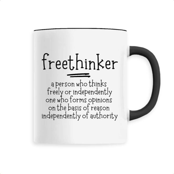 Freethinker Definition Mug céramique