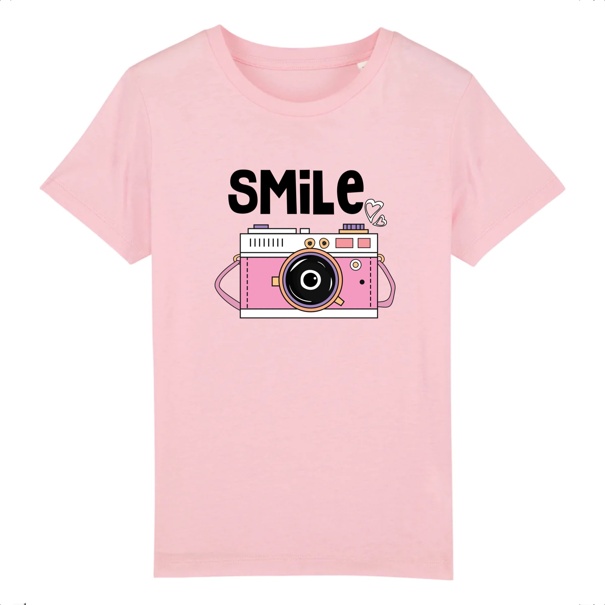 Smile T-shirt Enfant 100 % Coton Bio
